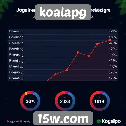 Estatísticas de usuários ativos no KoalaPG em 2025
