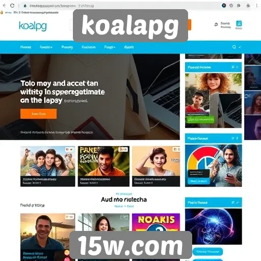 Novidades no design do site koalapg surpreendem usuários